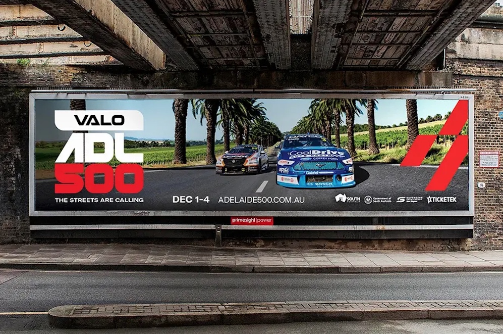 VAILO Adelaide 500 reappoints Showpony as creative agency following a competitive pitch