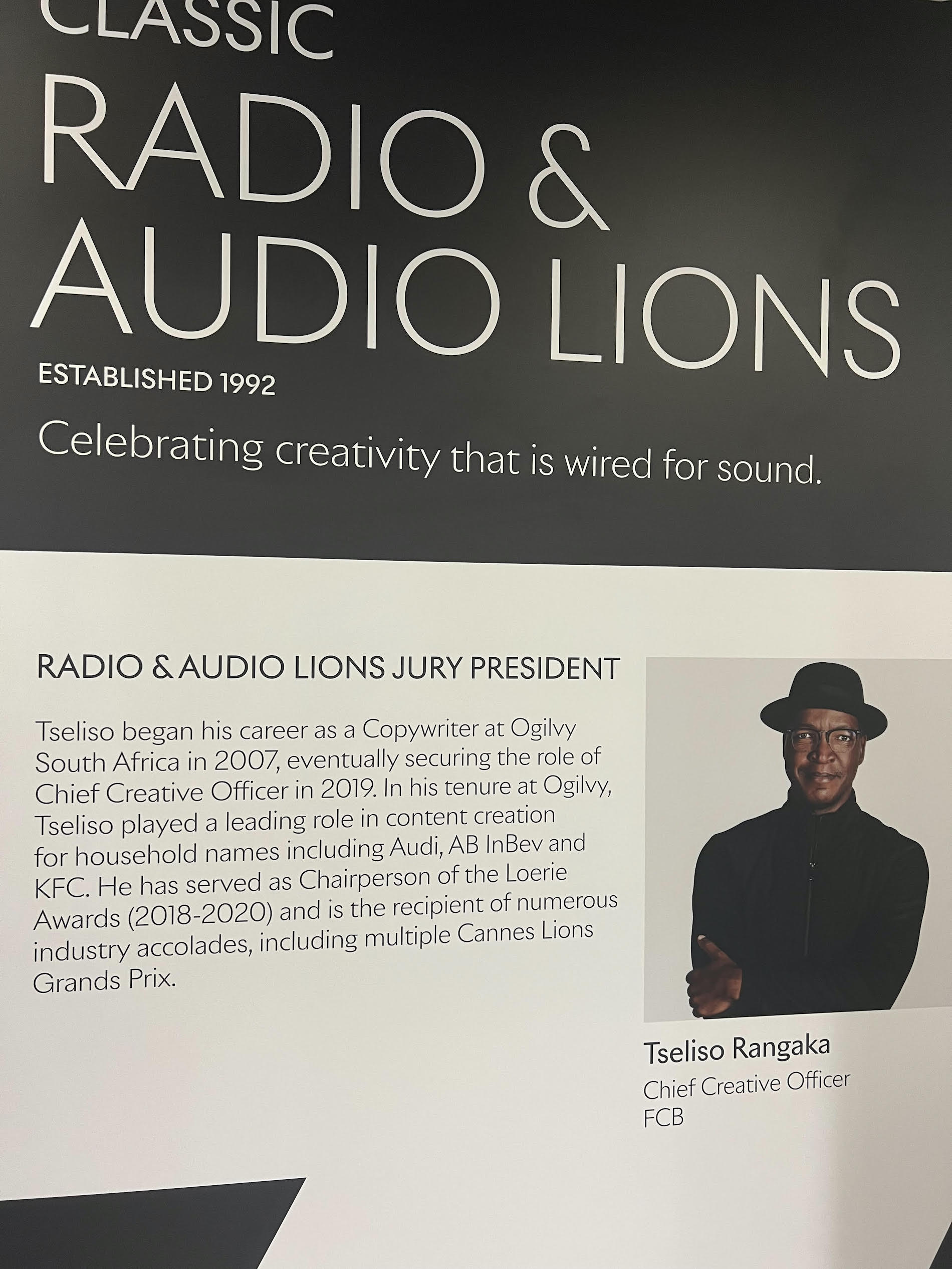Cam Blackley: Audio Lions 2024 for the win? Sounds like a plan